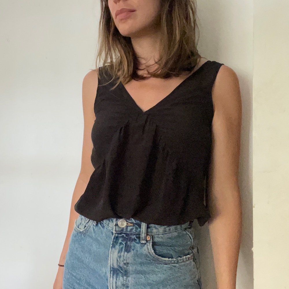 Madewell silk blouse